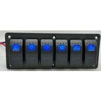 Rocker Switch with 6 Panels - PN-1816-L2 - ASM